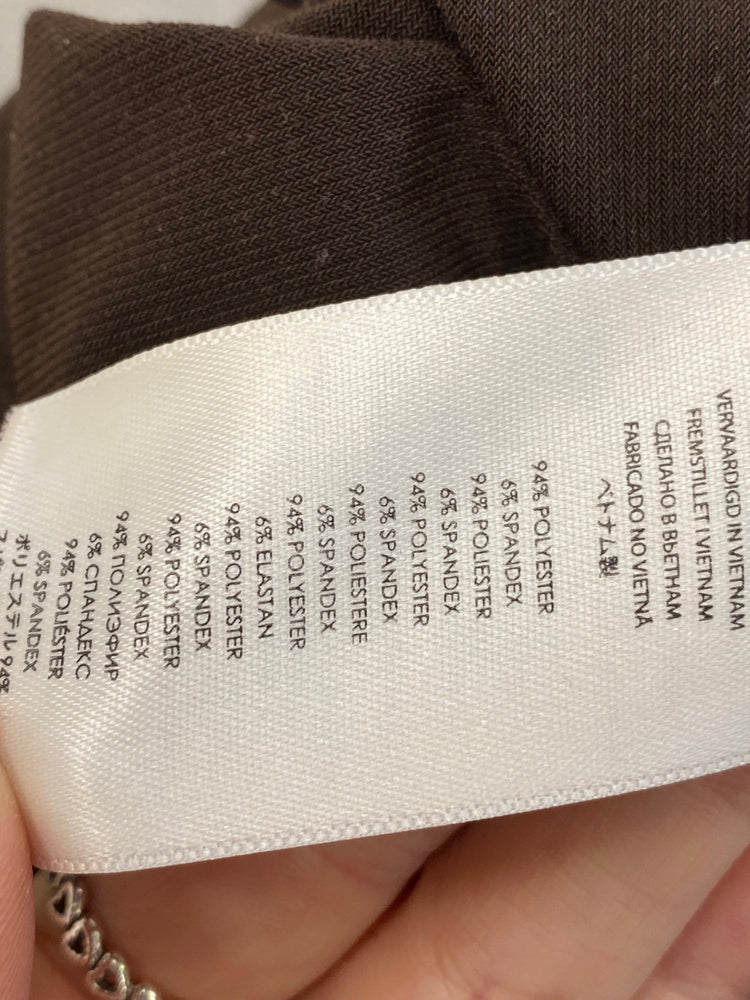 Classic Michael Kors Dress UK XS Brown cowl neck JB006