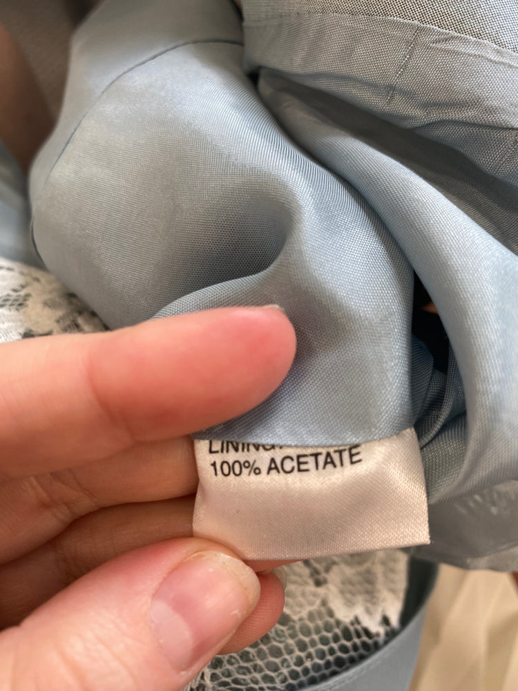 Fabulous John Charles MOB Dress UK8 Pale Blue JB006