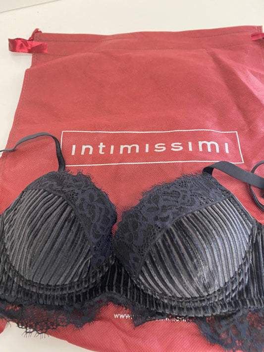 Classic Intimissimi Lingerie 32B Black underwired bra New JB006