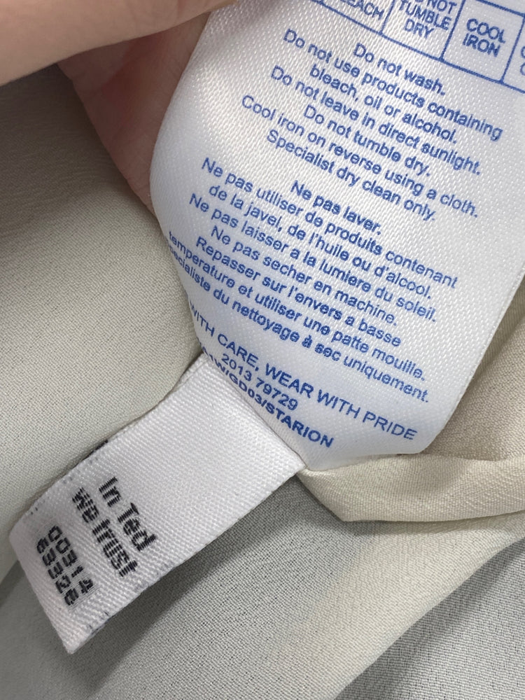 Classic Ted Baker Dress UK4 Black and Gold formal JB006