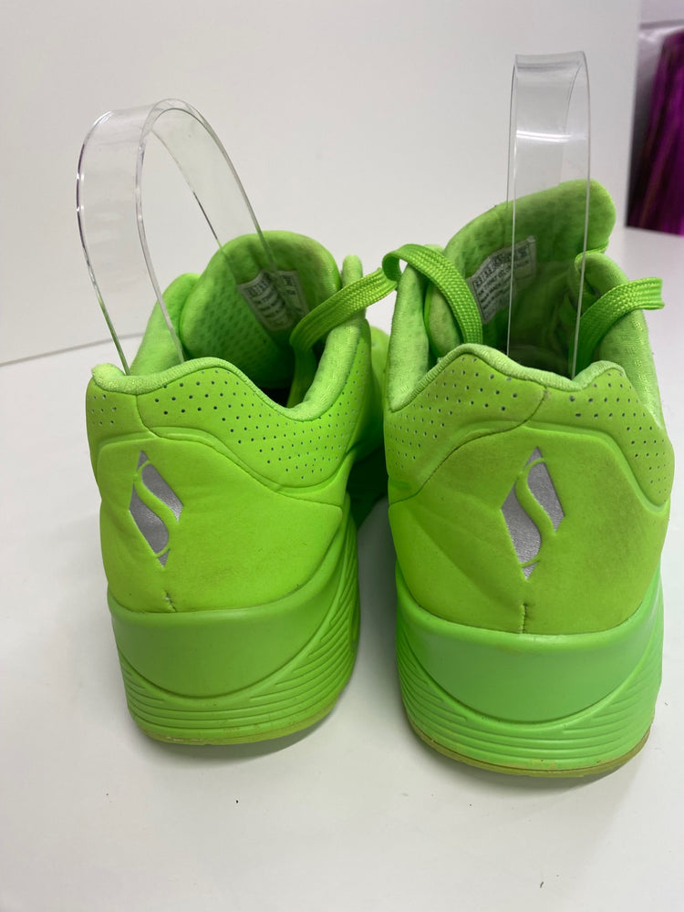 Classic Skechers Uno Night Sneakers UK3.5 Neon Green BT001
