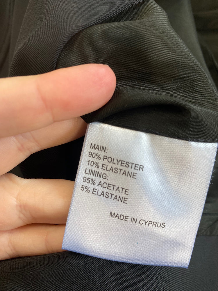 Classic Karen Millen Pencil Skirt UK8 Black JB006