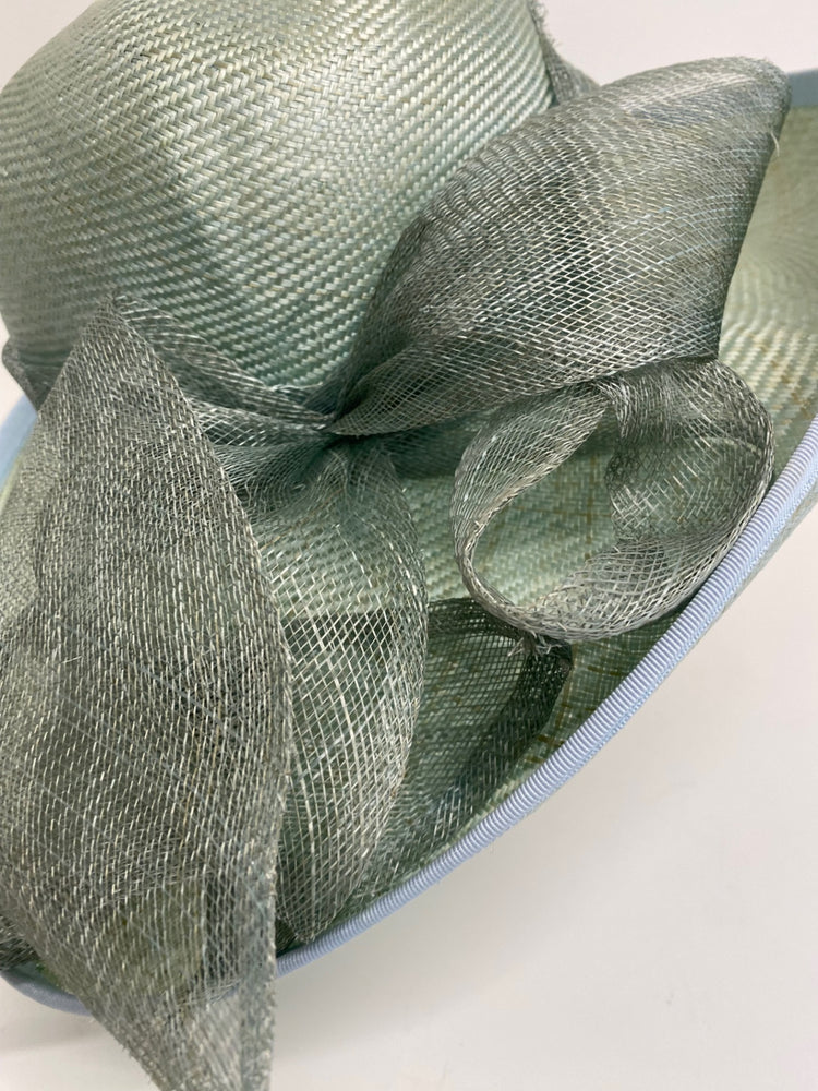 Fabulous Jacques Vert Occasion Hat One size Mint Green race Day weddings SI002