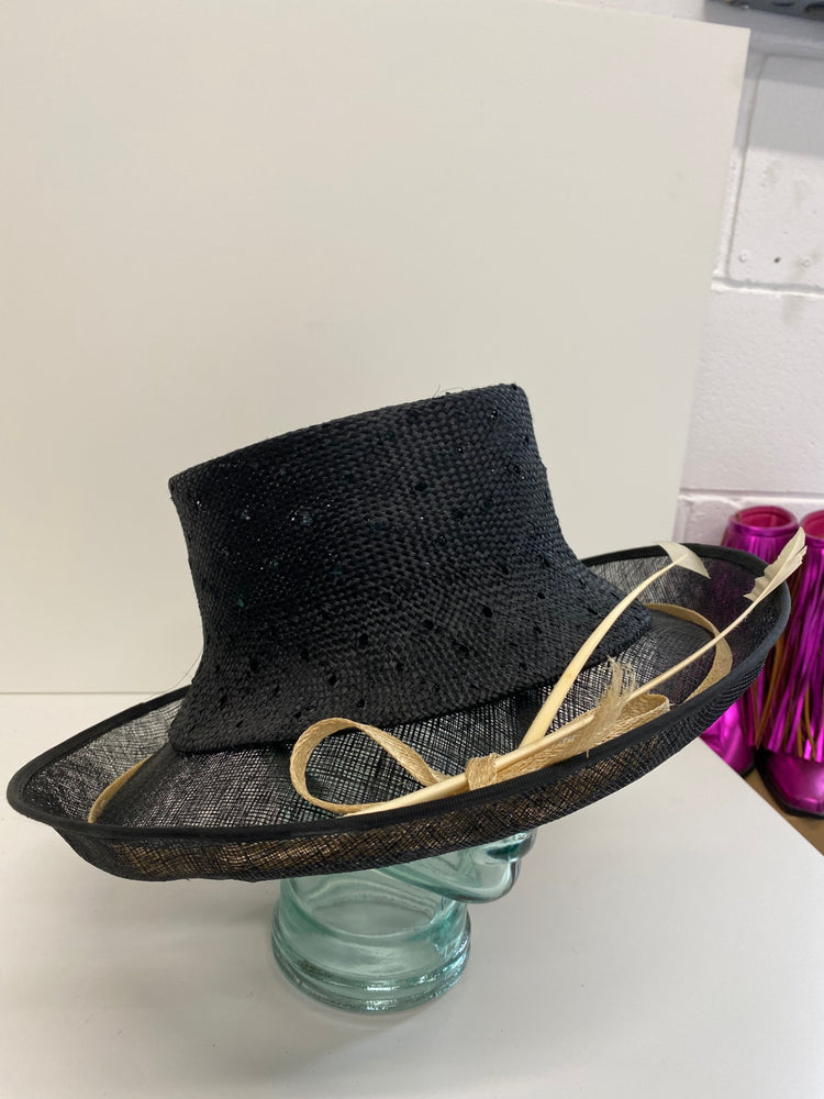 Fabulous Emma B Design Balfour HatsOne size Black Race days Weddings SI002