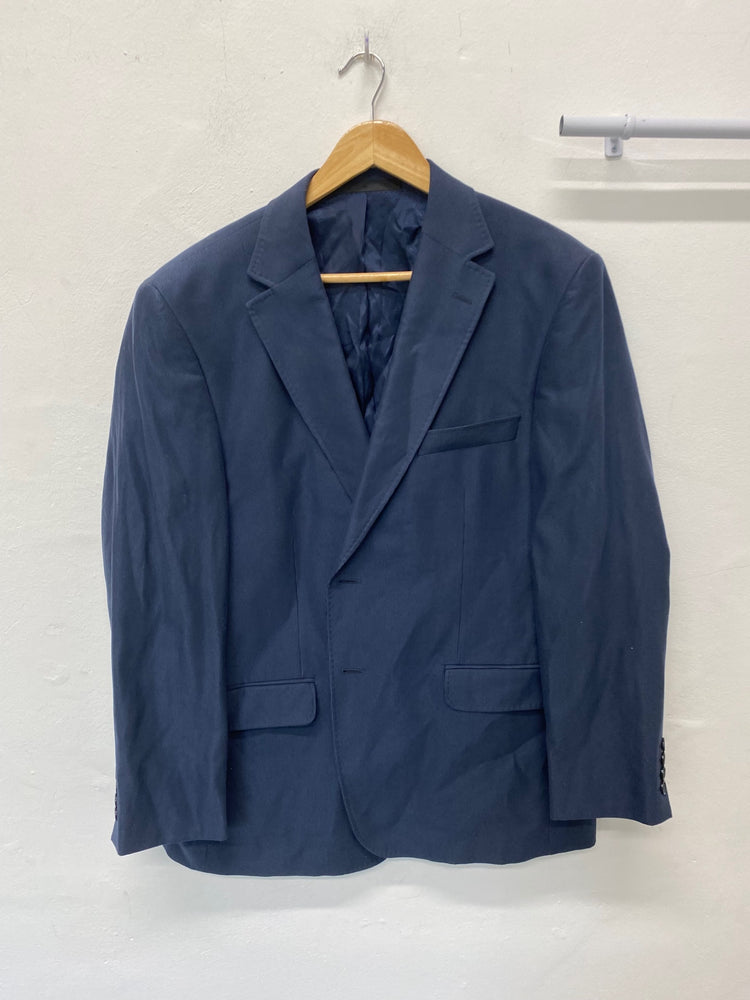 Fabulous Marks & Spencers Blazer 42R Navy Blue Race Days formal LC