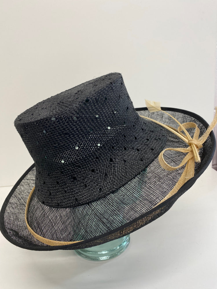 Fabulous Emma B Design Balfour HatsOne size Black Race days Weddings SI002