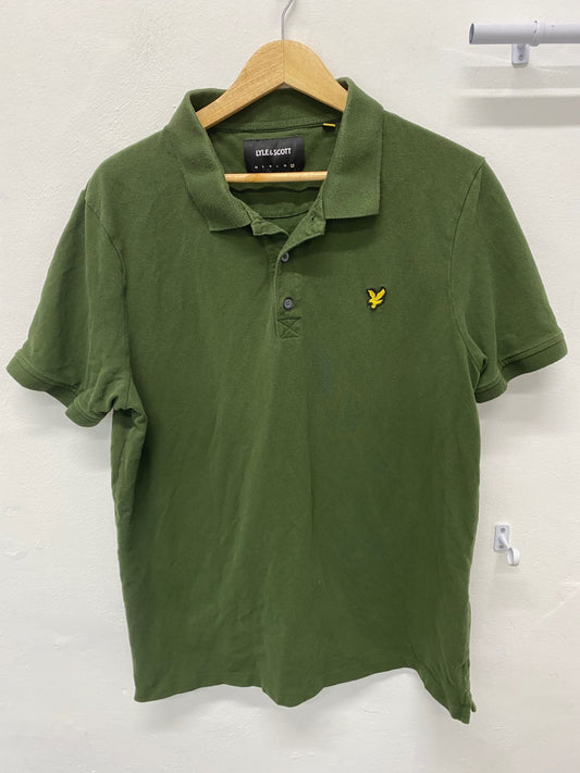 Fabulous Lyle & Scott Polo Shirt UK XXL Green Leisure Golf DW001