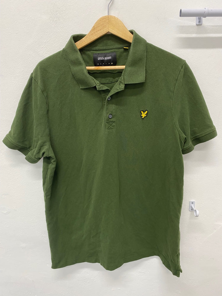 Fabulous Lyle & Scott Polo Shirt UK XXL Green Leisure Golf DW001