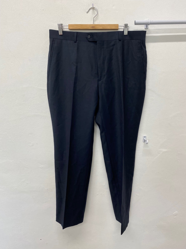 Fabulous John Lewis Formal Trousers W38" Navy Blue JP001