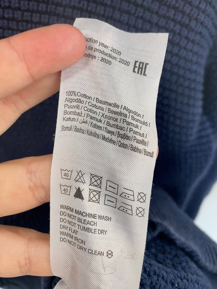 Classic ONLY & SONS Zip Cardigan UK S Navy DW002