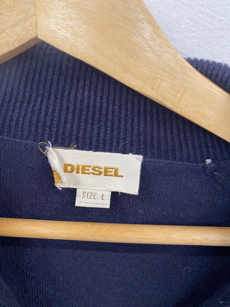 Classic Diesel Leisure Cardigan UK L Navy DW002