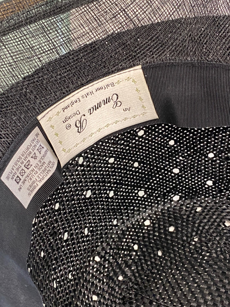 Fabulous Emma B Design Balfour HatsOne size Black Race days Weddings SI002