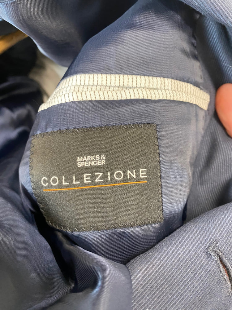 Fabulous Marks & Spencers Blazer 42R Navy Blue Race Days formal LC