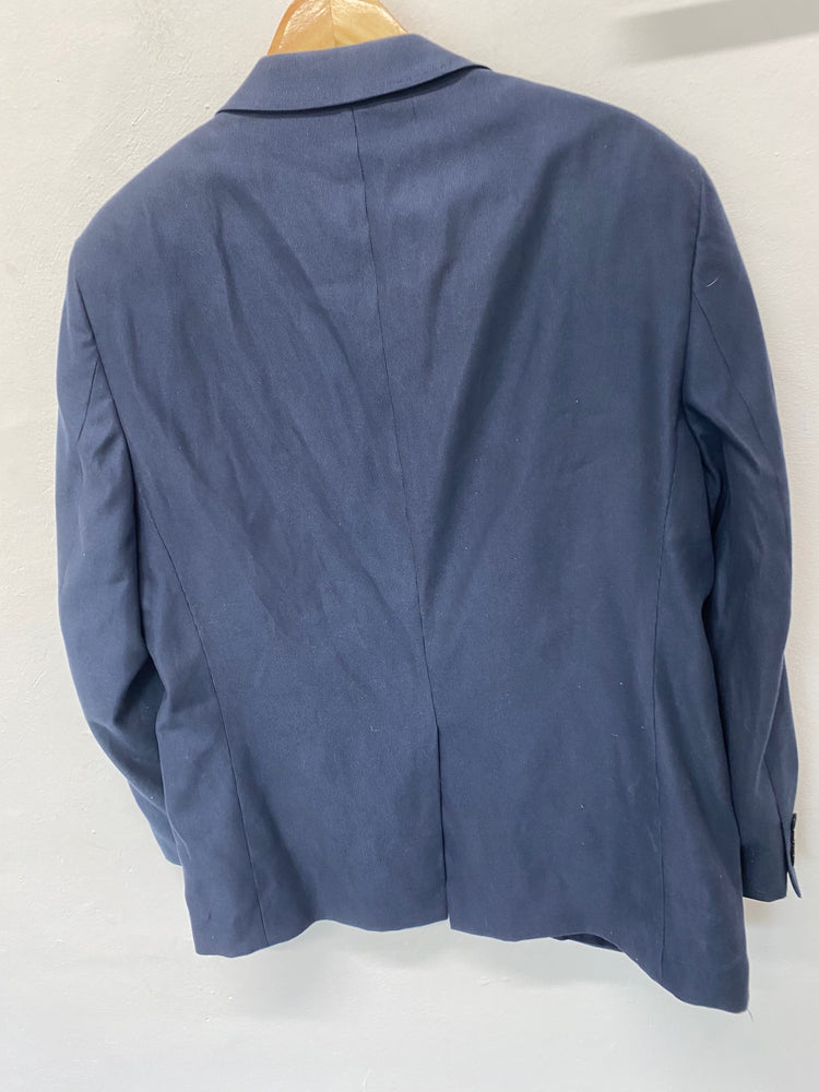 Fabulous Marks & Spencers Blazer 42R Navy Blue Race Days formal LC