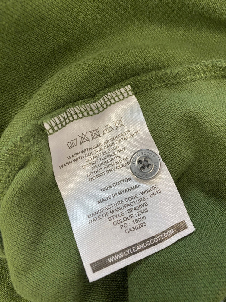 Fabulous Lyle & Scott Polo Shirt UK XXL Green Leisure Golf DW001