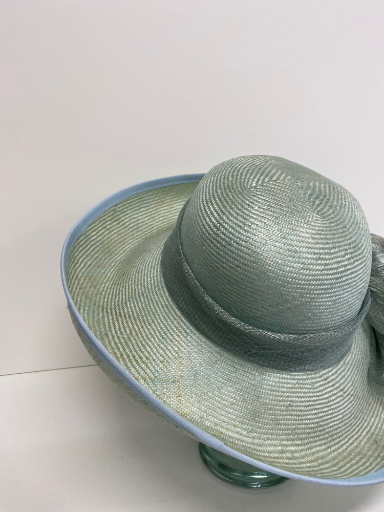 Fabulous Jacques Vert Occasion Hat One size Mint Green race Day weddings SI002