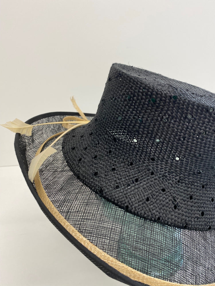 Fabulous Emma B Design Balfour HatsOne size Black Race days Weddings SI002