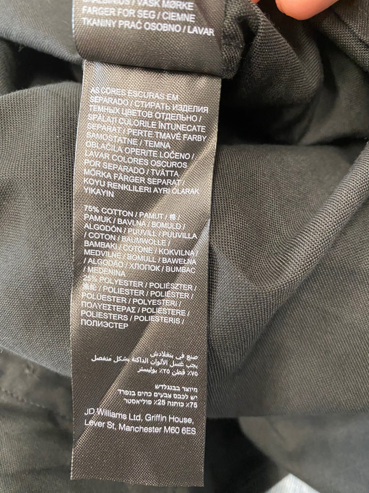 Fabulous Capsule / Men Button-Up Shirt UK XXL Black formal Race Days DW001