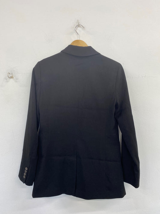 Fabulous Topshop Oversize Blazer UK8 Black BT001