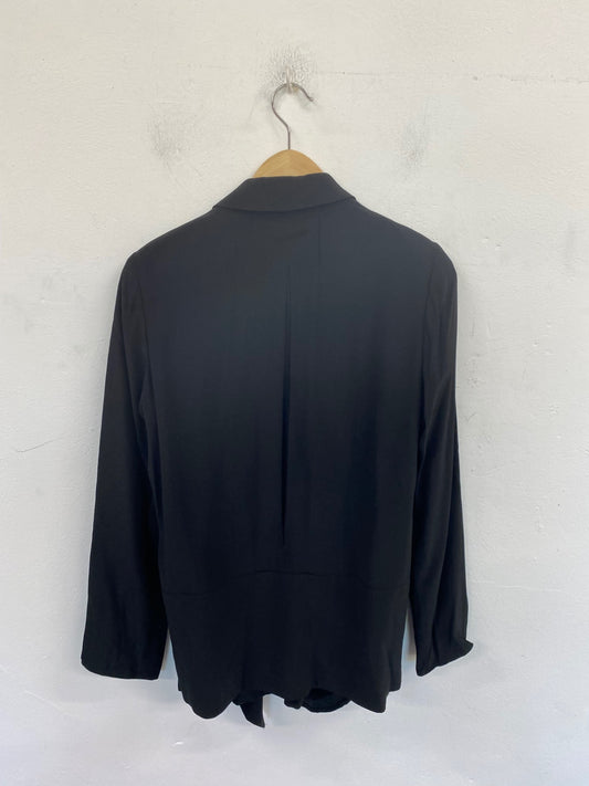 Fabulous REISS Lissy Oversize Blazer UK XS Black BT001
