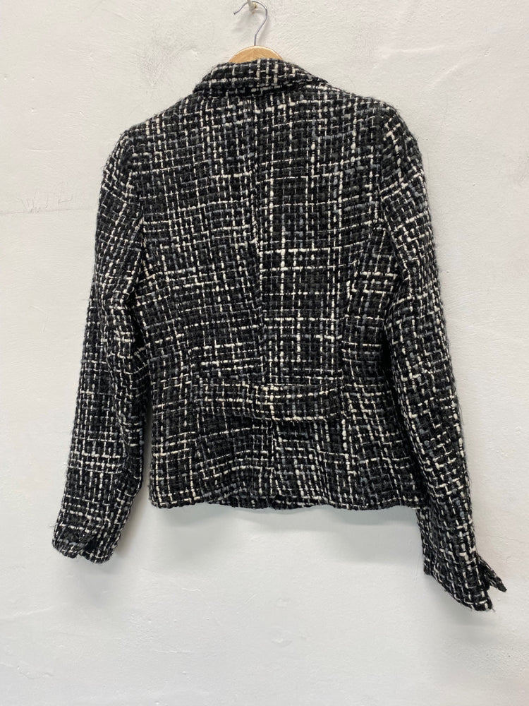 Fabulous German Coolwater Blazer UK10 Black & White BT001