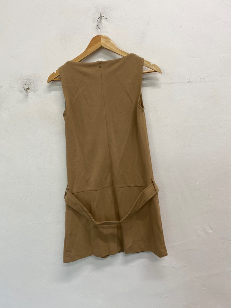 Fabulous Limited Collection Mini dress retro caramel UK10 1960’s BT001