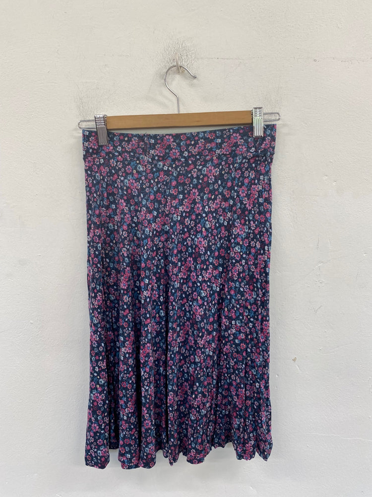 Fabulous Boho F&F Mini Skirt UK6 Navy & Pink BT001