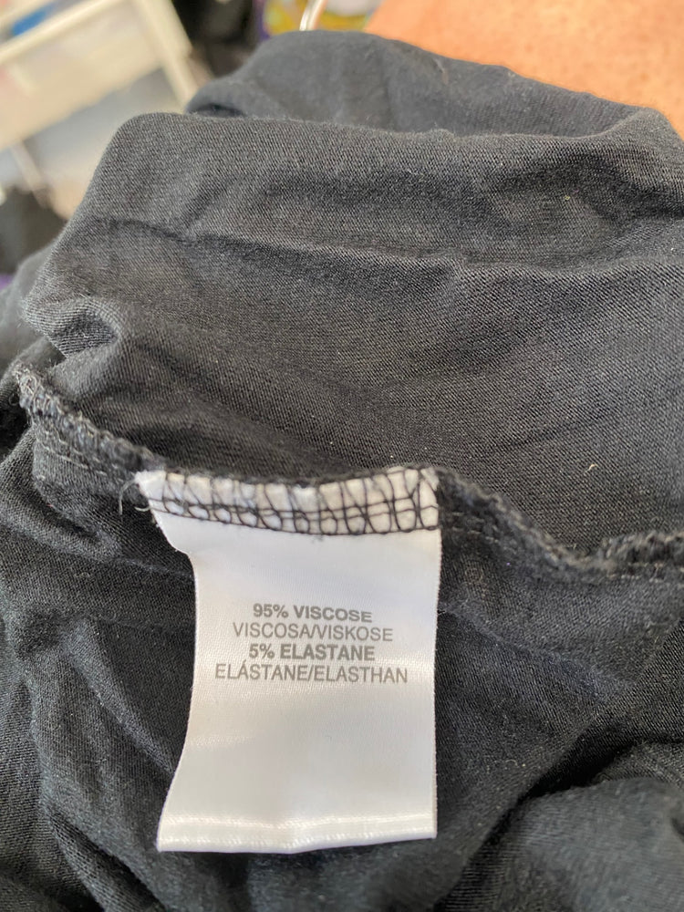 Fabulous River island Dress UK10 Black slash neckline boho chic BT001