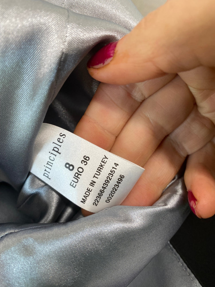 Fabulous Principles Blazer Uk8 Black formal smart work BT001