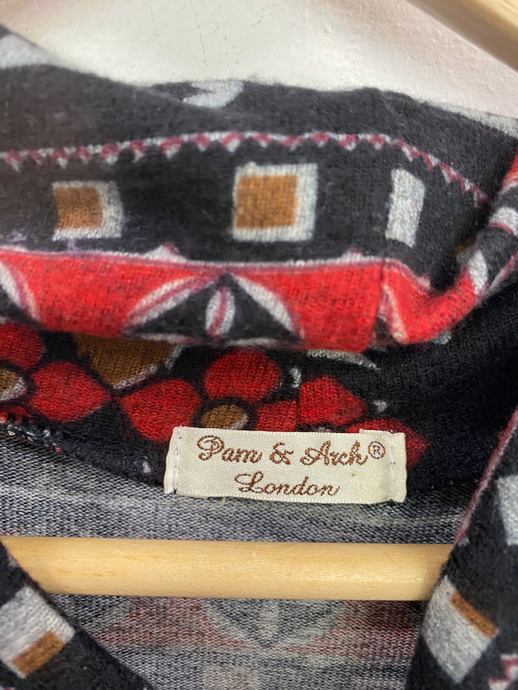 Fabulous Pam & Arch London Mini Dress UK10 Black Multi BT001