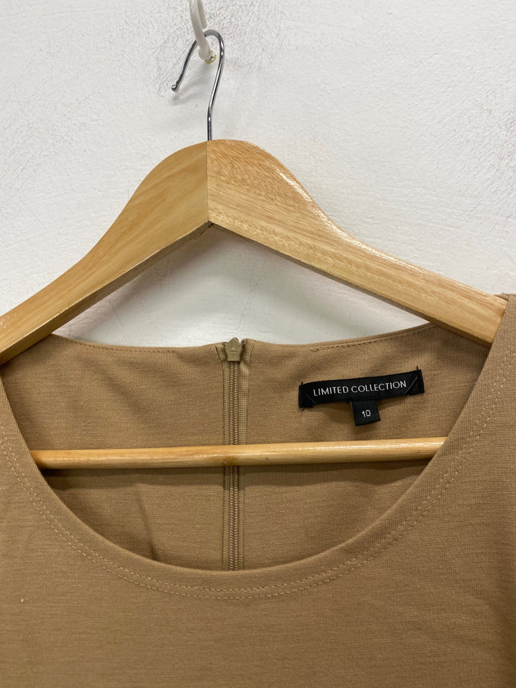 Fabulous Limited Collection Mini dress retro caramel UK10 1960’s BT001