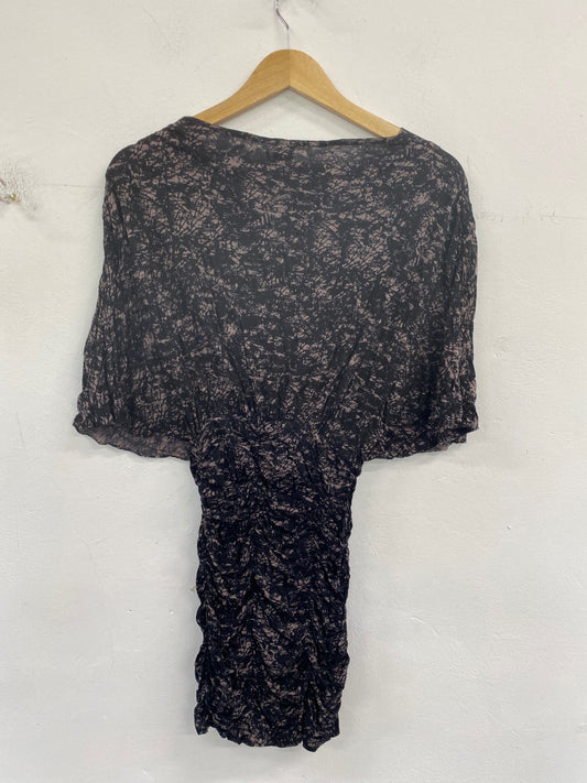 Fabulous Vila Mini Dress UK XS Black Multi BT001