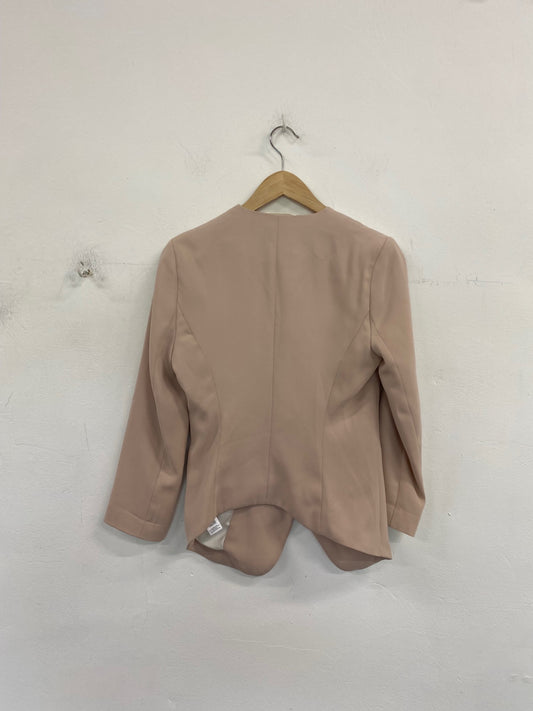 Fabulous Miss Selfridge Blazer UK8 Beige BT001