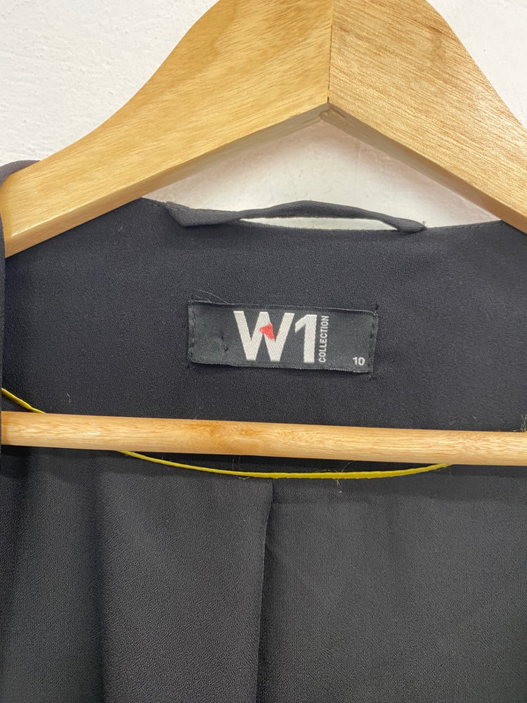 Fabulous Wallis Loose Fit Blazer UK10 Black BT001