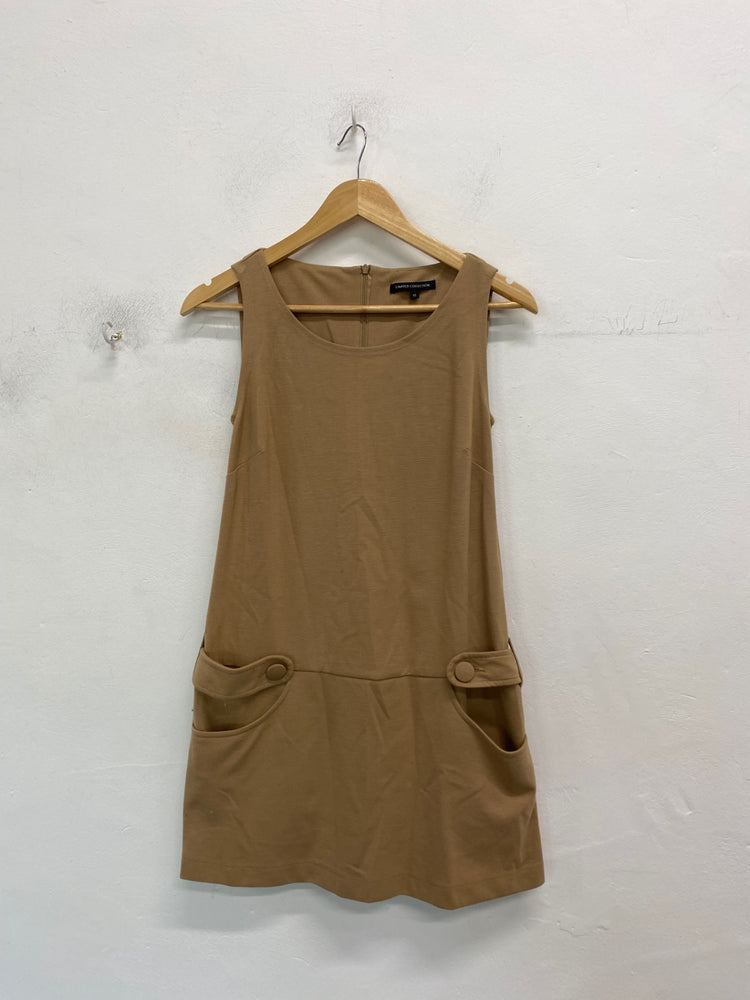Fabulous Limited Collection Mini dress retro caramel UK10 1960’s BT001