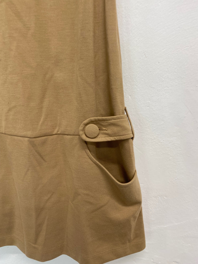 Fabulous Limited Collection Mini dress retro caramel UK10 1960’s BT001