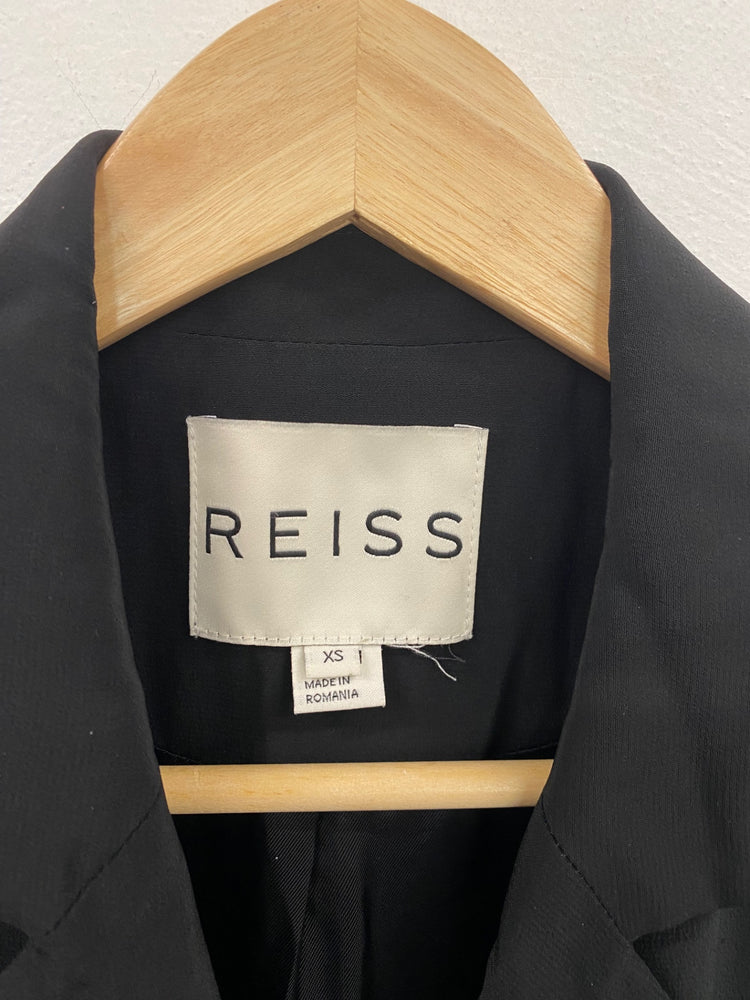 Fabulous REISS Lissy Oversize Blazer UK XS Black BT001