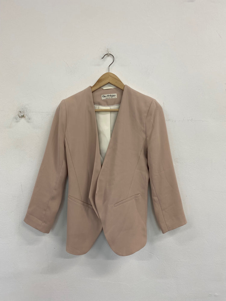 Fabulous Miss Selfridge Blazer UK8 Beige BT001