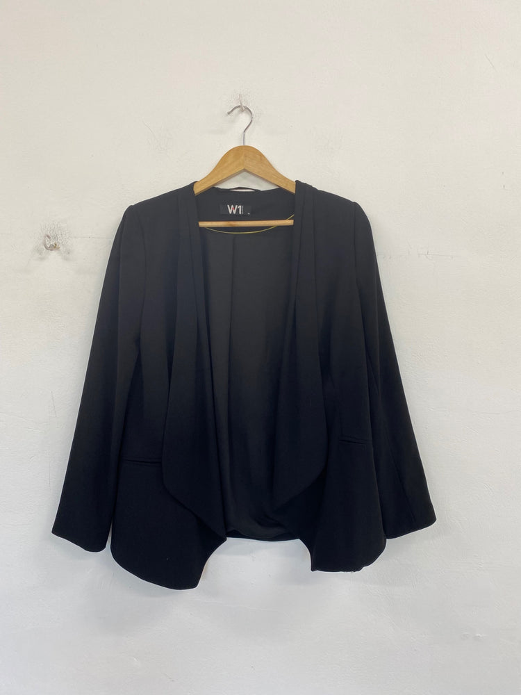 Fabulous Wallis Loose Fit Blazer UK10 Black BT001