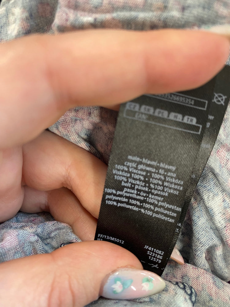 Fabulous Boho F&F Mini Skirt UK6 Navy & Pink BT001