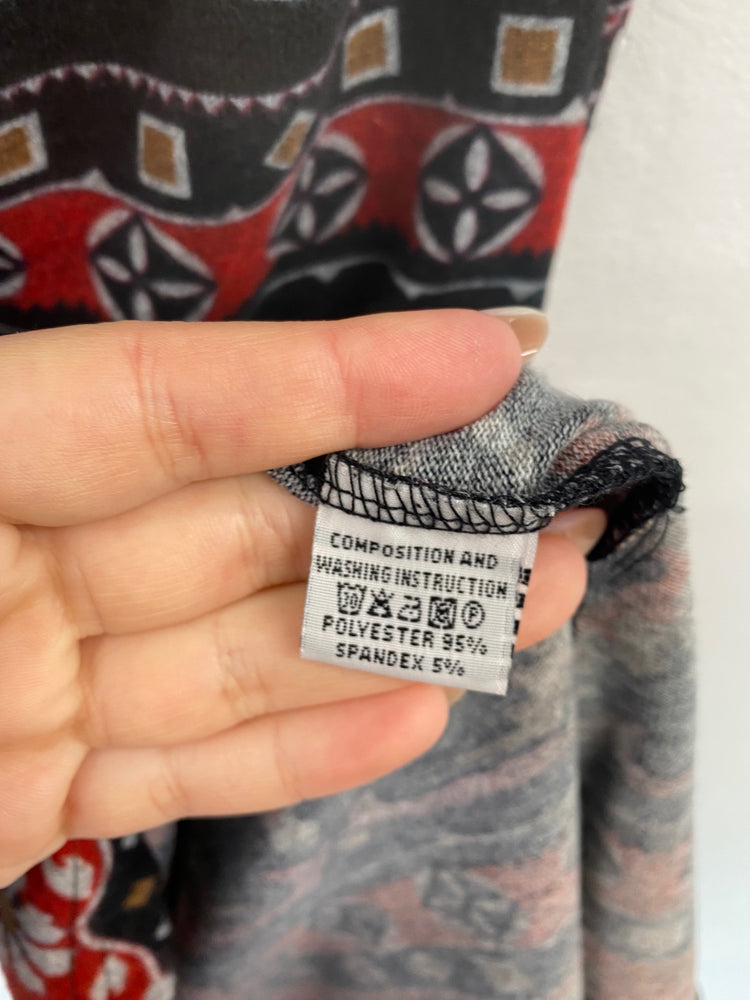 Fabulous Pam & Arch London Mini Dress UK10 Black Multi BT001