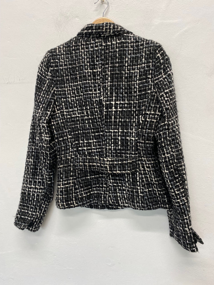 Fabulous German Coolwater Blazer UK10 Black & White BT001