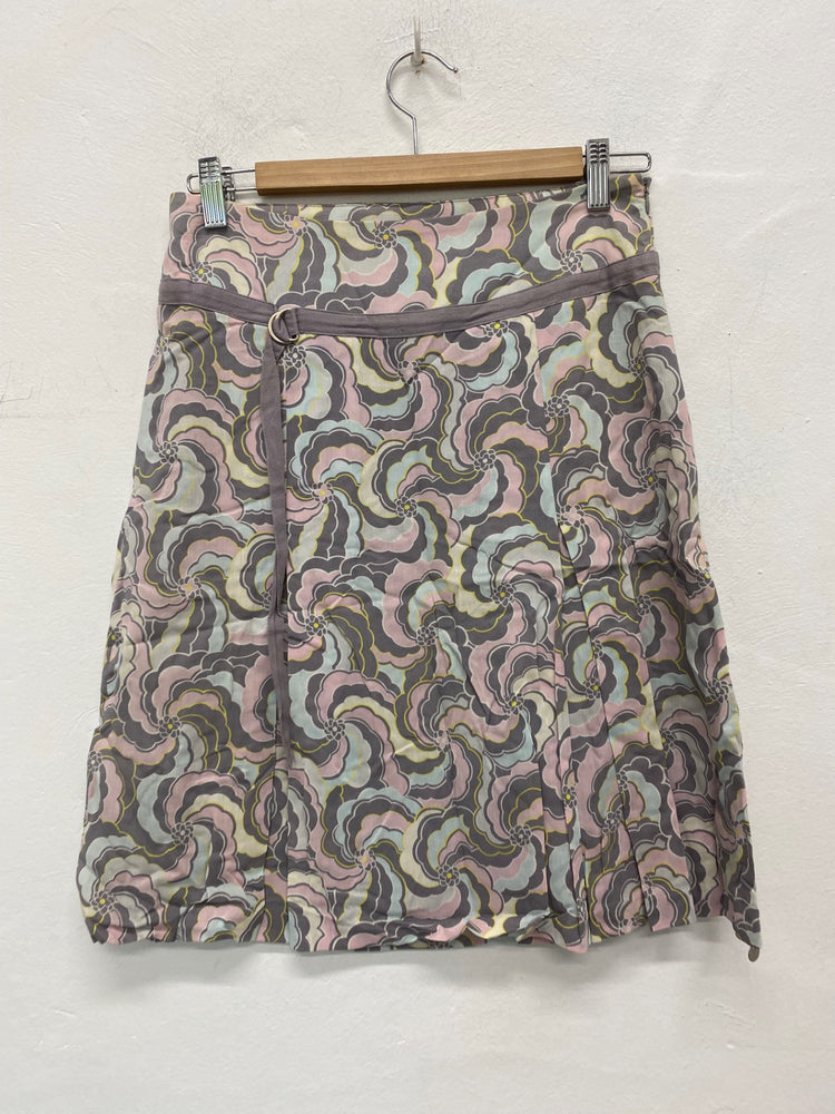 Fabulous Ted Baker A Line Skirt Uk8 Mauve vintage Y2K BT001