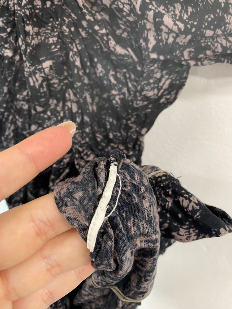 Fabulous Vila Mini Dress UK XS Black Multi BT001