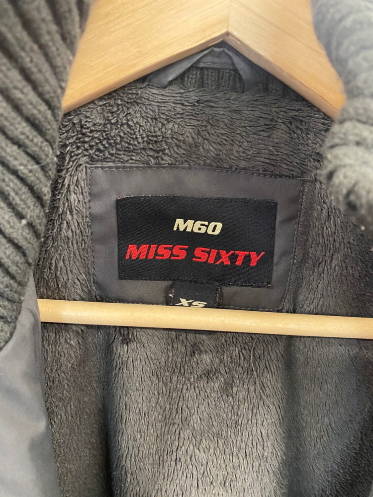 Fabulous Miss Sixty Parka UK XS Black BT001