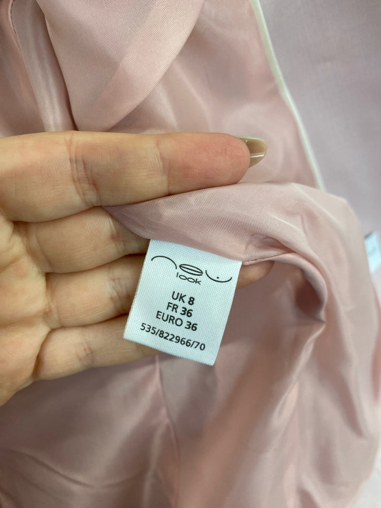 Fabulous New Look Blazer UK8 Pink BT001