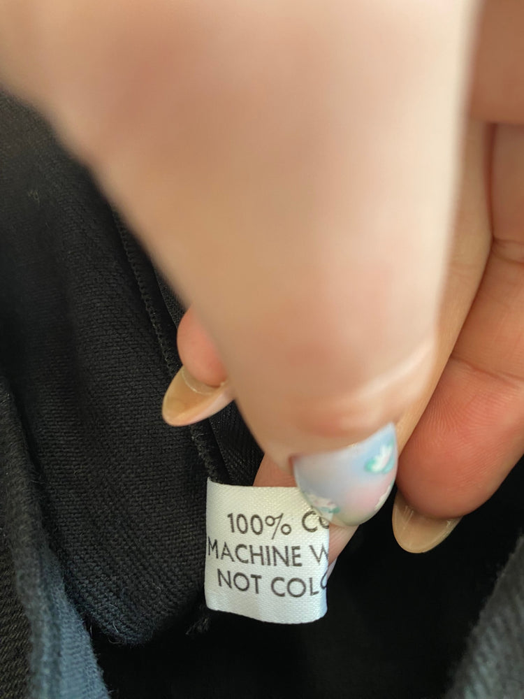 Y2K Vintage Jacqui Burke Midi Skirt UK S Black BT001