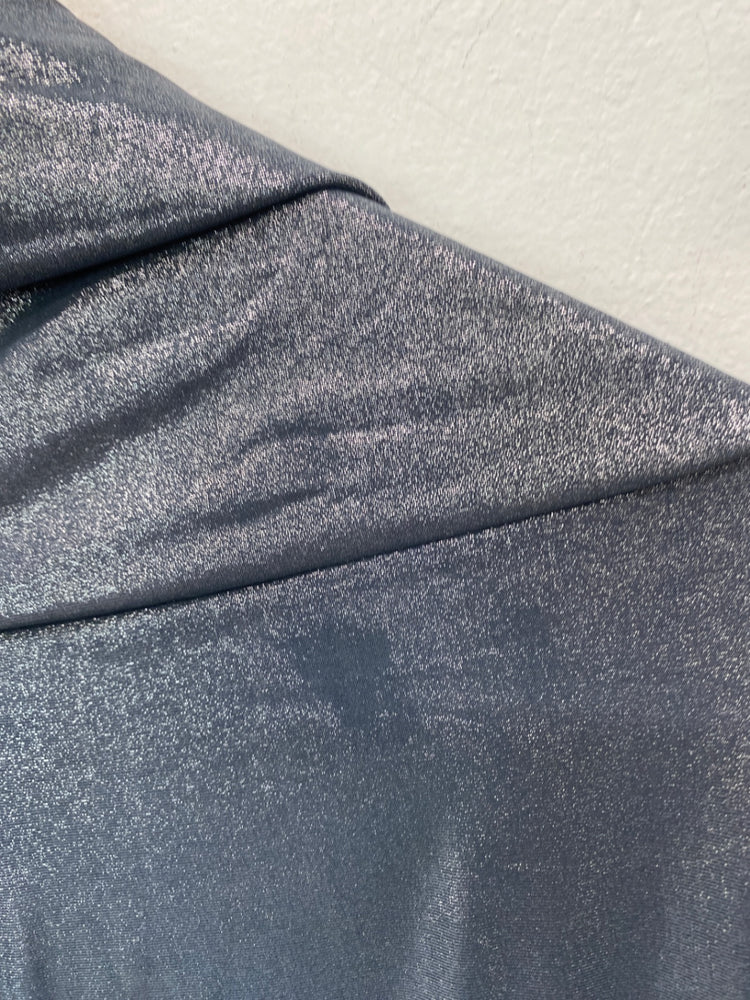 Fabulous Lulu & Red Kimono Shrug Uk 10 Silver Boho retro chic BT001