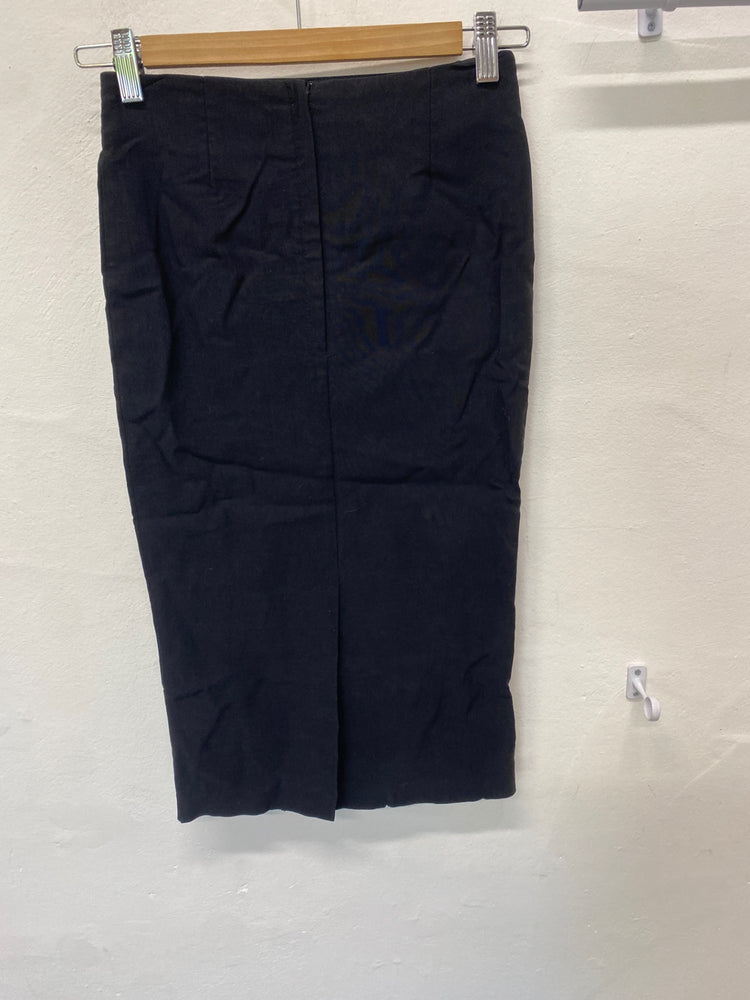 Fabulous Miss Selfridge Y2K Pencil Skirt Uk8 Black BT001