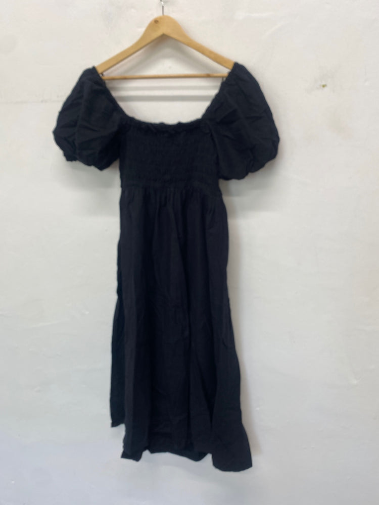 Fabulous New Look Dress UK12 Black maternity summer GC003